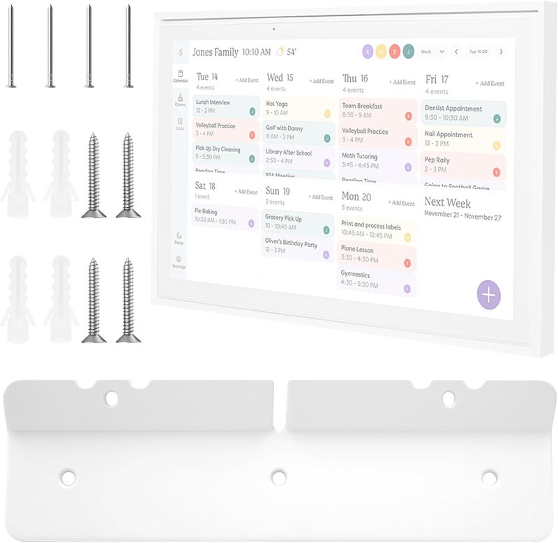 KCMOSGI Wall Mount for Skylight 15” Digital Calendar, No-Stud & No-Drill, Metal Mount – Accessories for Skylight Calendar, No Includes Level - Image 1